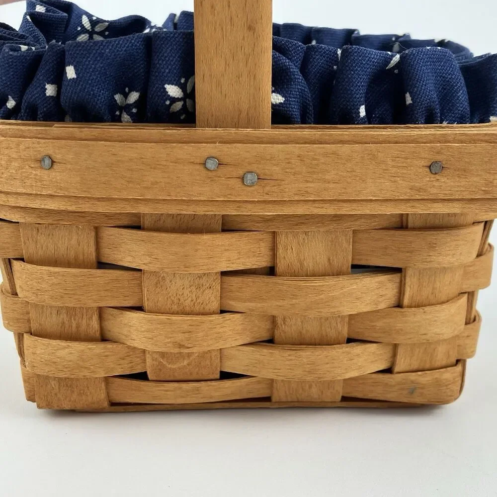 Longaberger Horizon Of Hope Basket Set 1995 | /w Liner Home Decor VTG (17124)